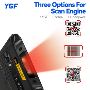 Ygf F35 Android cầm tay PDA mã vạch hàng <span class=keywords><strong>t</strong></span>ồn kho/Chứng Khoán công nghiệp NFC di động dữ liệu thiế<span class=keywords><strong>t</strong></span> bị đầu cuối 8GB RAM + 128GB Rom Octa-core 2.4GHz - Product Image 6