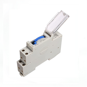 Timer AC DC 12V 24V 220V 24 Stunden Timer Preis Schule Wöchentlich Din Rail Digital Programmier barer Timer Schalter Max. Power Batterie 16 Amp