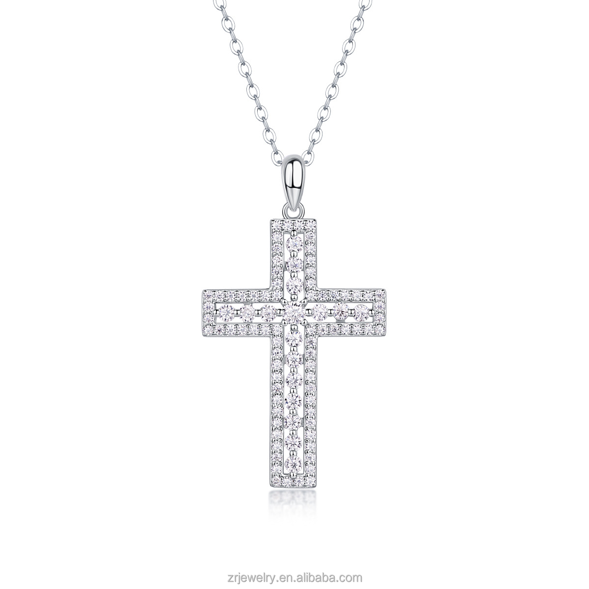 Collier de diamants de laboratoire Style6