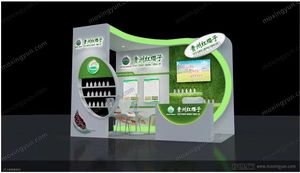 Sharewin-Artworld展示便携式展示架定制设计易于组装的木制展示架，用于贸易展览 - Product Image 5