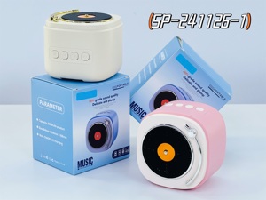 Retro Record Player-Style <strong>Speaker</strong> Wireless Portable Audio <strong>Bluetooth</strong> <strong>Speaker</strong> for Outdoor Camping &amp; Home <strong>Use</strong> with BT/TF/TWS/AUX - Product Image 6