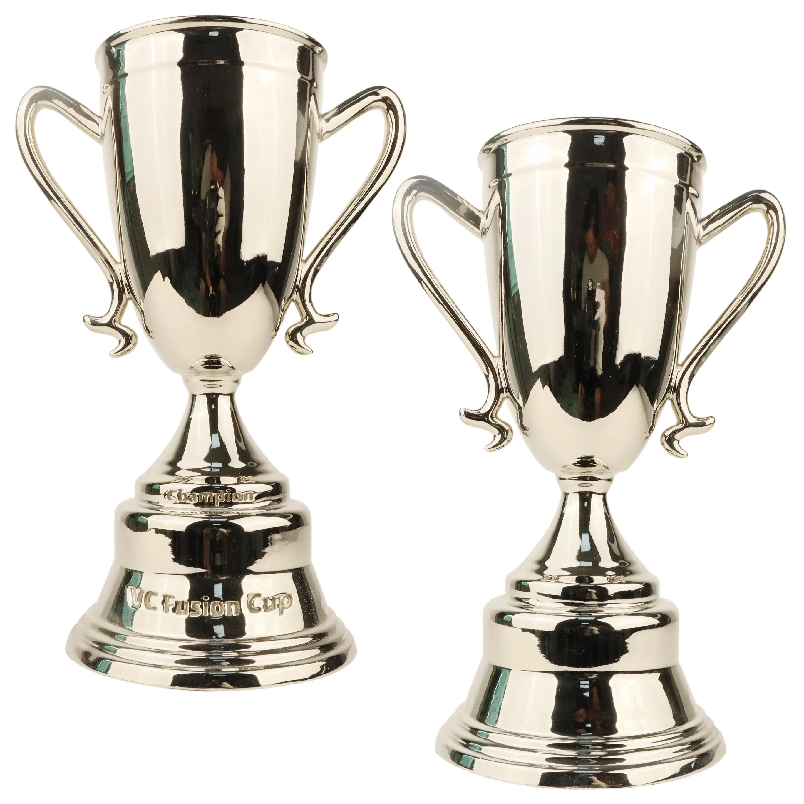 Produits personnalisés pour trophées Fabricant de médailles Sports Metal Custom Award Trophy Basketball Argent métal gravé