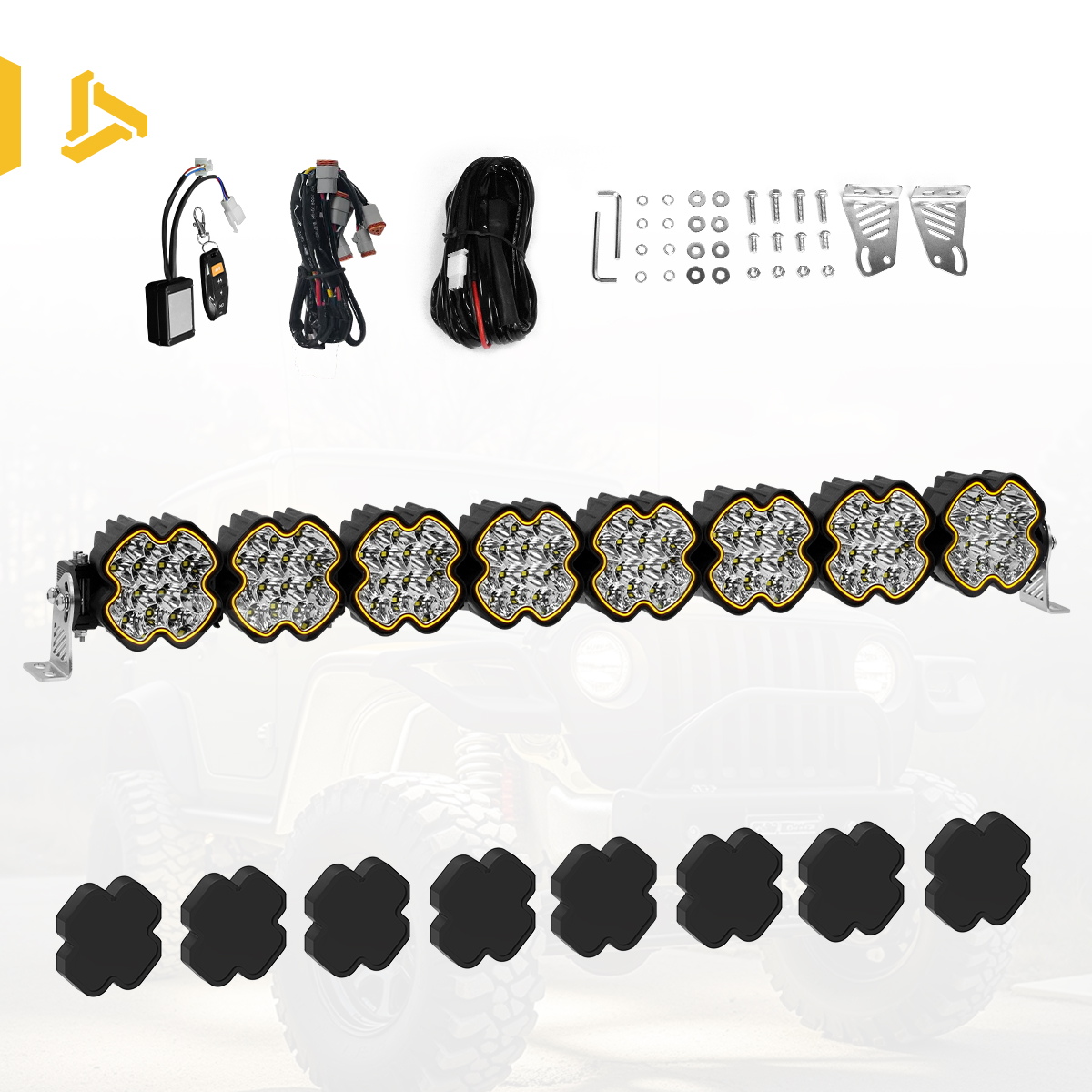 Kit de barre lumineuse (couvercle noir)