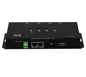 ST4P景观照明控制器12V 24V DMX512 SPI RGB RGBW模块线性条形灯发光二极管条霓虹灯控制系统 - Product Image 1