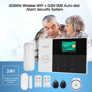 PGST-sistema de alarma inalámbrico para el hogar, alarma de seguridad antirrobo para el hogar, 315Mhz, 433MHz, wifi, 4G, varios idiomas, Tuya Smart life