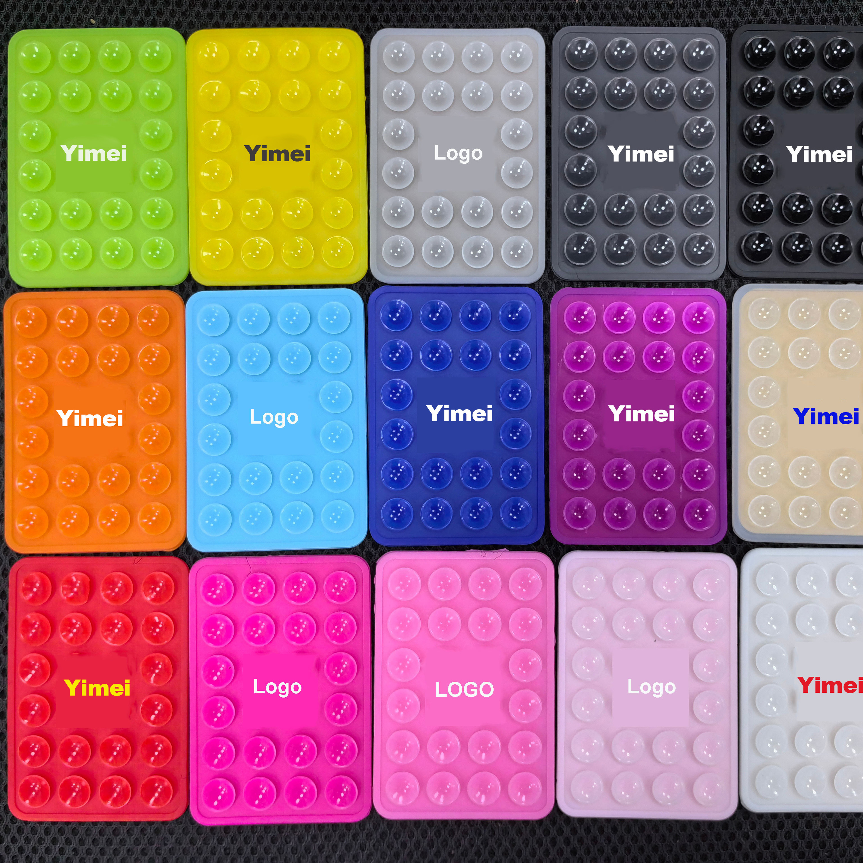 20 double sided silicone suction