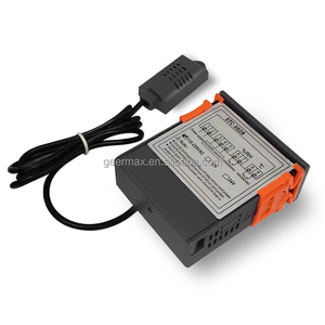 Regulador de temperatura ajustable de temperatura dual con pantalla dual DC24V, interruptor digital, controlador de temperatura y humedad, STC-3028