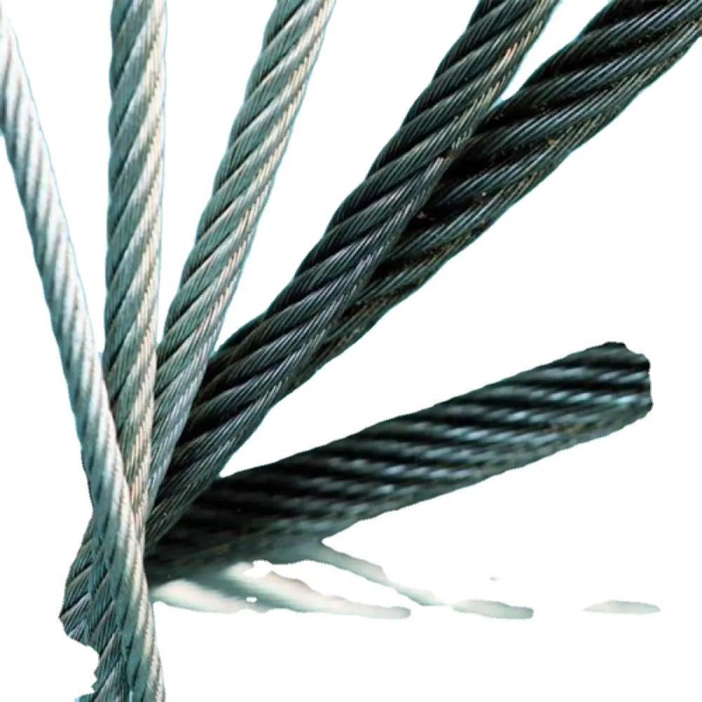 1x19 Inox Cable Wholesale Price ss316 ss304 High Tension Stainless Steel Wire Rope 0.3mm- 25mm Stainless Steel Cable Rope Wires