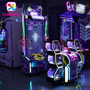Funspace sikke işletilen arcade oyunu simülasyon atış makinesi silah kral oyun makinesi satılık - Product Image 6