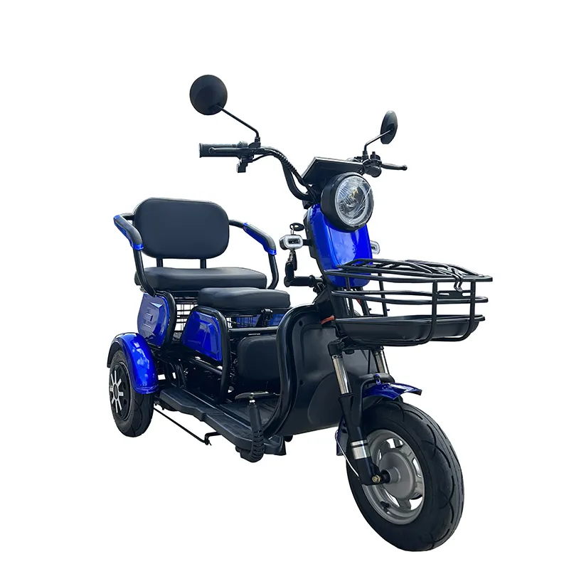 Gemaakt In China Eec Certificaat 800W Motor 60v20ah Batterij Elektrische Driewieler 3 Wiel Elektrische Scooter Voor Elektrische Driewieler