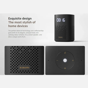 Mijiaスマートスピーカー品質Wifi音声制御Ledデジタル時計スマートホームプレイ音楽リモート付き最新バージョン - Product Image 3