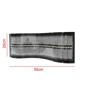 Pro yeni Model S dalga şekli sahne çubuğu çakarlı lamba DMX LED SMD5050 RGB 0.2W + SMD7070 beyaz 3W kavisli piksel şerit - Product Image 3