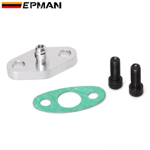 ADDCO - EPMAN AN4 ชายอลูมิเนียมท่อระบายน้ํามัน Turbo หน้าแปลนสําหรับ T3 T4 T35 T40 T60 T67 T70 T76 Turbos EP-TF004 - Product Image 2