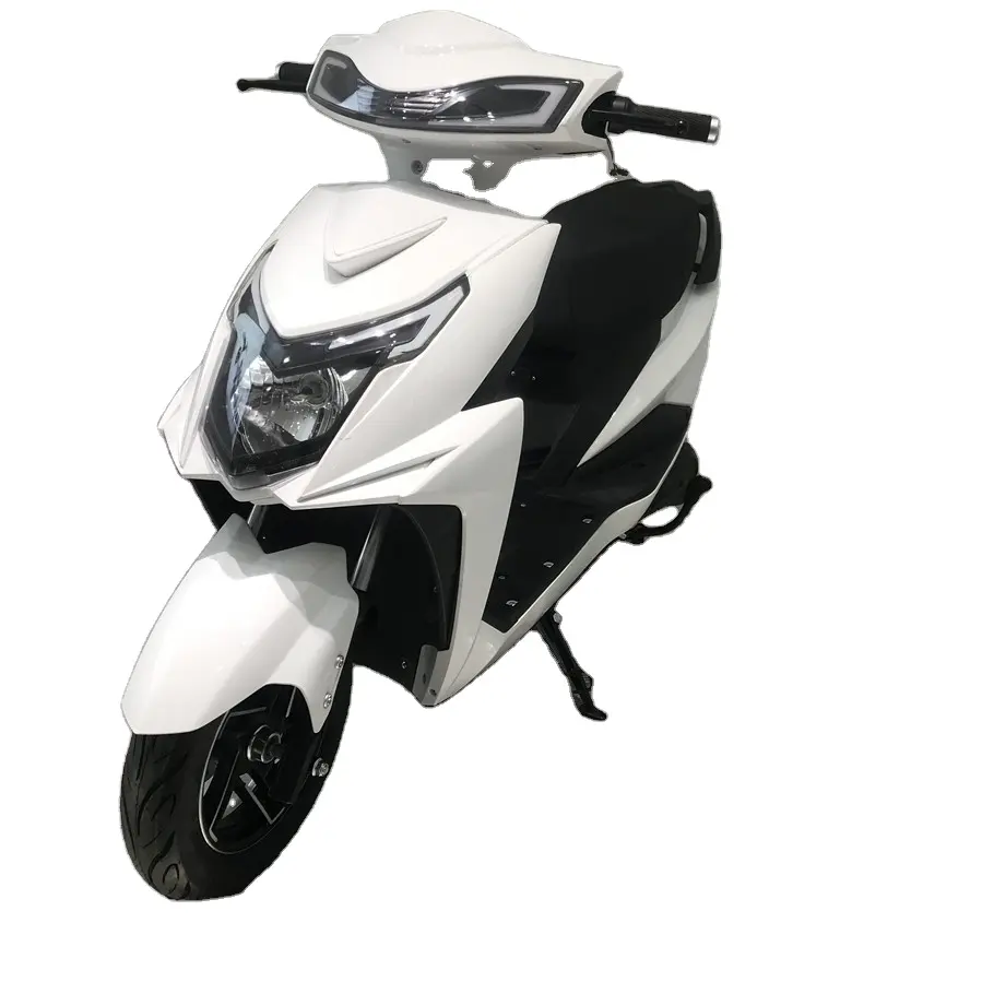 Hot Sale White 1000W Elektro roller Elektromotor rad Mit Pedal Roller Elektrischer Chopper Dirt Bike Motorrad Adult 2 Wheels