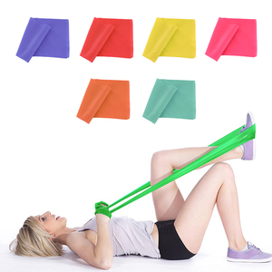 1.5m Natural Latex <strong>Theraband</strong> Color-Resistant Flat Strips for Exercise &amp; Physical Therapy - Product Image 1