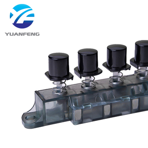 Alta qualità 5 pin <span class=keywords><strong>4</strong></span> velocità ventilatore elettrico interruttori a pulsante