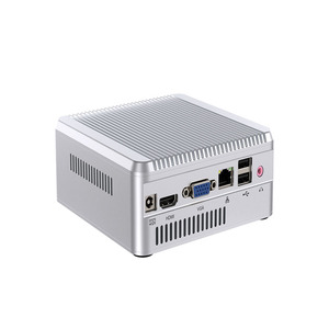 Mini host i3i5i7 computadora de control industrial sin ventilador de montaje con múltiples redes y puertos serie host industrial - Product Image 5