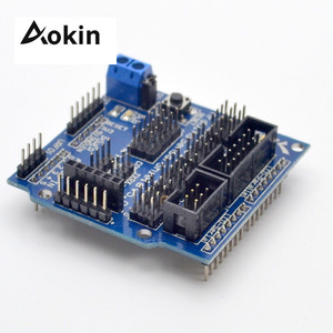 <strong>Sensor</strong> Shield V5.0 <strong>sensor</strong> expansion board <strong>for</strong> UNO MEGA R3 V5 <strong>for</strong> <strong>Arduino</strong> electronic building blocks of robot parts