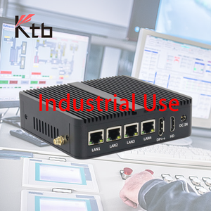 KTB 142 Pc pequeña X86 J6412 Embedded Fanless Nuc Pc Micro computadora de escritorio Industrial Minipc Intel Nano Mini Pc Con Windows 10 11 - Product Image 2