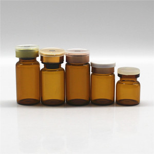 クリアアンバー2ml 5ml 10ml 15ml 20ml 30ml 30ml薬瓶ティアーオフキャップとストッパー付き - Product Image 4