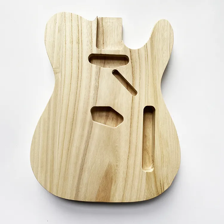 Peças de corpo de guitarra elétrica, peças personalizadas para violão diy, corpo sem acabamento, tl, kits de guitarra