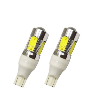 T15 7.5W CONVEXLENSハイパワーSMDLEDバックアップ逆電球パーキングライトキセノンホワイトブレーキランプ自動照明システム - Product Image 1