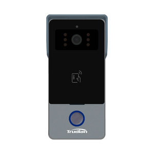 Trudian OEM 2 cables Ip RFID Desbloqueo Puerta Teléfono Anillo Cámara Timbre Interfono Video Sistema de intercomunicación remoto para seguridad de villas - Product Image 4