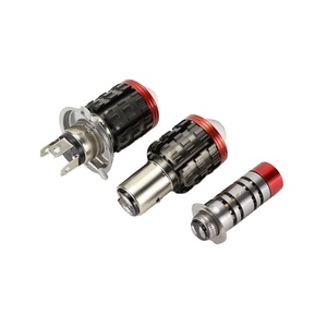 Yüksek kaliteli motosiklet aydınlatma sistemi yüksek/düşük işın CSP3570 lens aksesuarları PX15D BA20 H4 H4 led sis sürüş far ampulü - Product Image 6