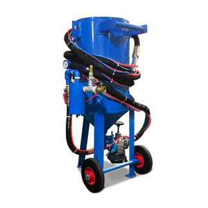 Sandblasting Machine Pneumatic <strong>Small</strong> High Pressure Mobile Sand <strong>Blasting</strong> Machine Metal Iron Parts Derusting Nachine Equipment