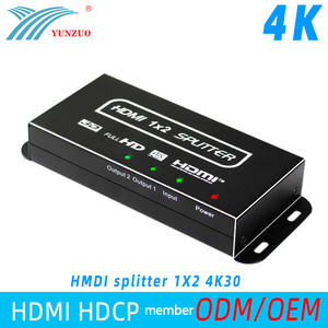 Divisor HDMI 1 en 2 cable 1x2 HDMI divisor extensor 4K HDMI divisor 1 en 2 salida para monitores duales - Product Image 5