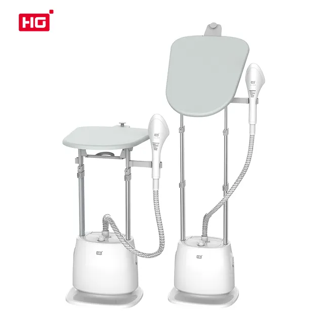 HG Professionale Doppia Pole Elettrico Verticale Ferro Da Stiro A Vapore Verticale Ferro A Vapore per I Vestiti A Vapore In Piedi Garment Steamer