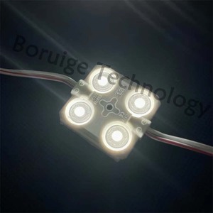 Led ışık modülleri CE ROHS 5 yıl garanti 24v 1.2W signs everlight işaretleri için 2835 4 smd led modülleri Billboard işaretleri - Product Image 4