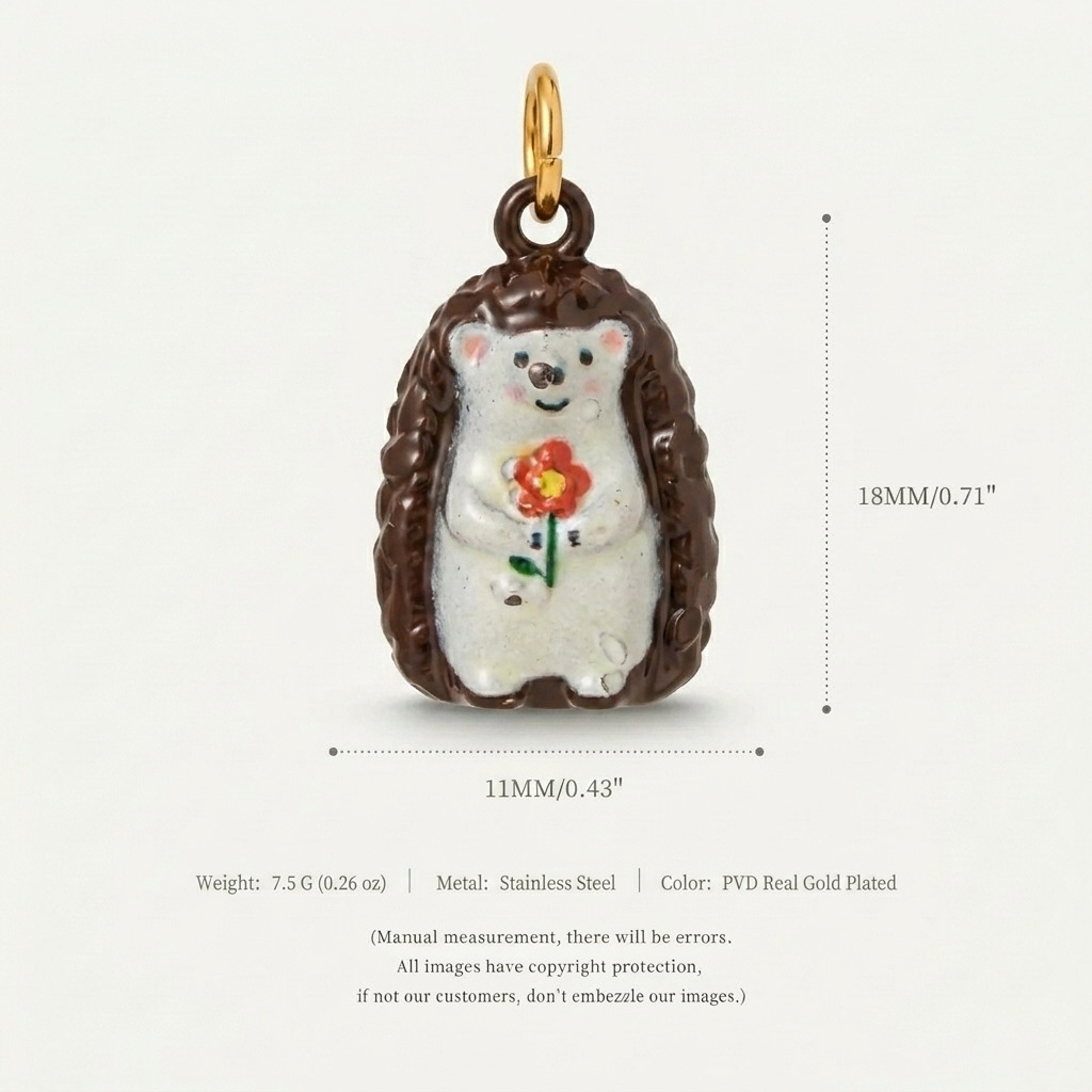 Pendentif hérisson n°7