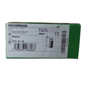 BMXAMM0600 Non <strong>Isolated</strong> <strong>Analog</strong> <strong>Input</strong>/output <strong>Module</strong> New Original Warranty Professional Institutions Can Be Provided for Testing
