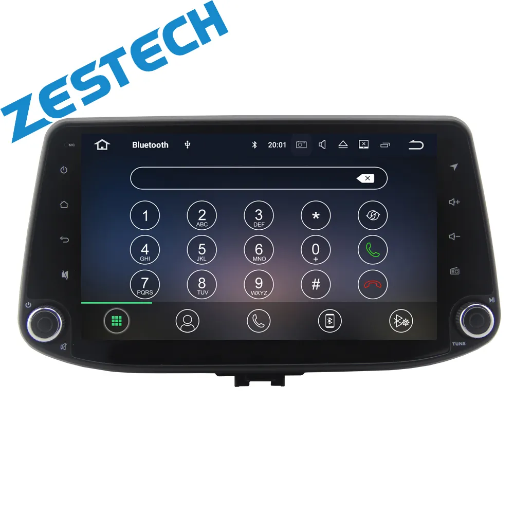 ZEST android 10 Car DVD Multimedia Player Radio GPS per Hyundai I30