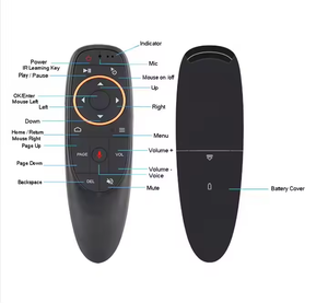 G10Sエアマウスジャイロスコープ2.4GワイヤレススマートリモートコントロールエアフライマウスミニキーボードG10S