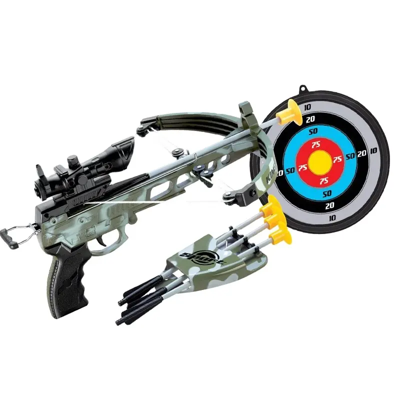 Di plastica sport all'aria aperta gioco simulare tiro al bersaglio giocattolo per bambini tiro con l'arco per la vendita