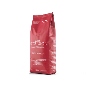 Cà phê excelsior extramild Chất lượng cao | Hạt Cà phê xay Ý rang trung bình | 70% Arabica 30% Robusta 1000 gr - Product Image 1