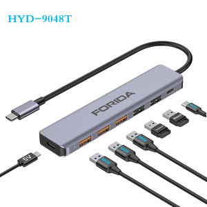 10Gbps USB-C a USB-A 3.2, USB-A 2.0, USB-C 3.2 e tipo-C 5V Hub per finestre, MacOS uso ufficio - Product Image 2
