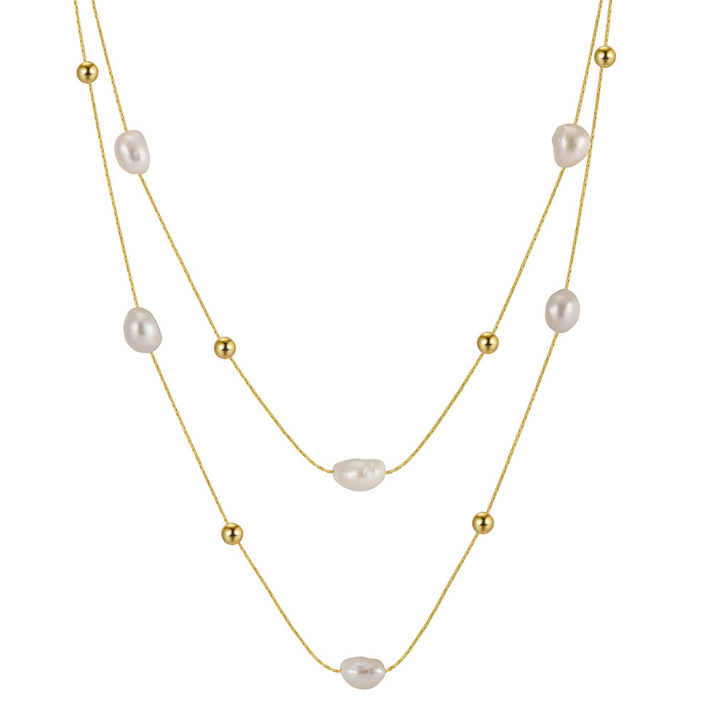 Baroque pearl 7-8mm 50 5cm 635ggpn50-14k
