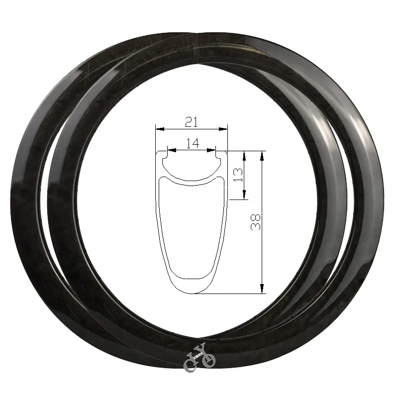 Llantas de bicicleta de carbono con superficie de mármol, 20 pulgadas, frenos de disco, tamaño de 451mm, rueda de carbono de 38mm de profundidad x 21mm de ancho, 20 pulgadas