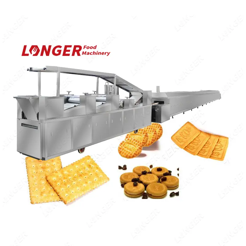 Lini Produksi Biskuit/Mesin Pembuat Biskuit Kecil