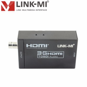 Convertidor Mini HDMI a 3G/HD SDI Compatible con fuente HDMI de 1080P en pantalla BNC Convertidor HDMI a SDI