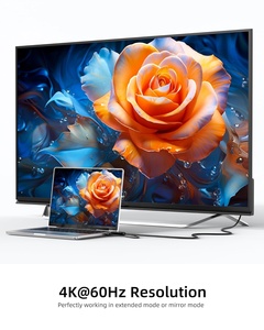 4K 60Hz <strong>HDMI</strong> 2.0 <strong>to</strong> Displayport <strong>Adapter</strong> Cable for Xbox One / PS4 / PS5 / NS Compatible With VESA Dual-Mode - Product Image 6