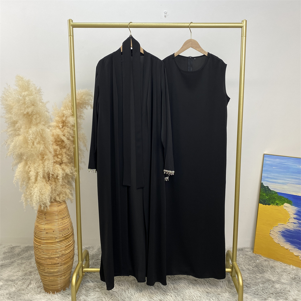 Black(abaya+inner)
