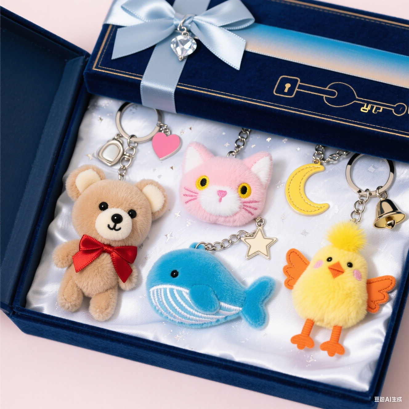 Portachiavi personalizzati in peluche