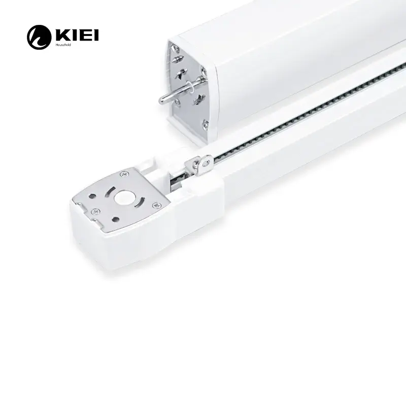 KYOK 알루미늄 전기 전동 커튼 트랙 천장 브래킷 지능형 전동 커튼 트랙