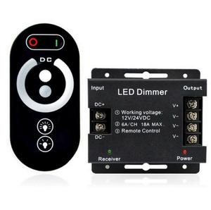 RF Color Box Monochrom Touch Controller Dc12-24V 18A LED RGB Strip Controller zum Einstellen der Helligkeit - Product Image 1
