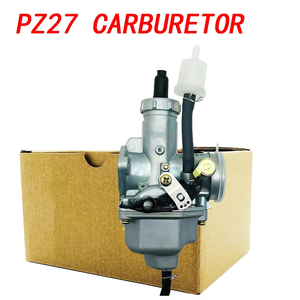 手動ハンドチョークキャブレターPZ27 CG 125cc 150cc 175ccエンジンATVピットダートバイクGokartバギーモーターサイクル用
