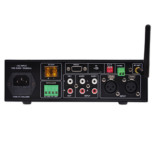 WE60 SURPASS PA Megafonía Hospitales Sistema de sonido Mezcla Amplificador de potencia Anfitrión de matriz multifuncional - Product Image 5